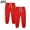 Red#1, variant on jobturf 2 Pack Boys Sweatpants Trendy Kids Soft Active Basic Tapered Jogger Pants Drawstring Elastic Waist Trousers with Pocket 5-14 Years