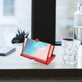thumbnail image 4 of OUNONA Screen Amplifier for Cell Phone Cellphone Screen Magnifier Red 1Pcs for Movies Watching, 4 of 8