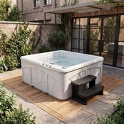 Lifesmart Bahama (LS350DX) Hot Tub - 5-Person, 28-Jet, Plug & Play Spa, Sea Salt