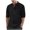 Black, variant on ZCFZJW Mens Cotton Linen Henley Shirts Long Sleeve Casual Shirt Summer Beach Hippie T-Shirt Band Collar Shirt with Chest Pocket Army Green L