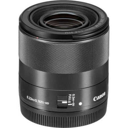 Canon - EF-M32mm F1.4 STM Standard Prime Lens for EOS M Cameras - Black