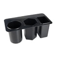 thumbnail image 1 of Organizador de mesa para escritorio, caja de herramientas para decoración de uñas, moderno, fácil de instalar, resistente, 3 compartimentos, ligero,, 1 of 8