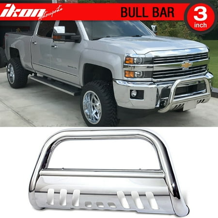 - Fits 11-16 Silverado 2500 3500HD GMC Sierra 2500 3500HD SS Bull Bar Grill Guard