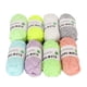 thumbnail image 4 of 8 piezas de hilo luminoso multicolor para tejer, hilo luminoso para manualidades de crochet para principiantes, 50 m, 4 of 14