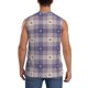 thumbnail image 4 of Balery Heart Check Plaid Camisetas sin mangas para hombre, absorbe la humedad y protege contra el mal olor.-Medium, 4 of 7