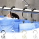 thumbnail image 1 of Gancho para cortinas de ducha Anillos de 12 paquetes de hierro | Acabado pulido resistente al óxido | Negro, Dorado, Plata, Blanco | Clip de 2,76 pulgadas | Instalación segura y sencilla, 1 of 6