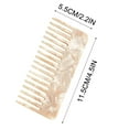 thumbnail image 3 of Tuobarr Christmas Savings Clearance 2023! H Comb Hdress Comb Retro Refuse Fine Tooth Comb For Home For Men And Women, 3 of 4