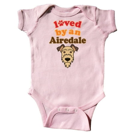 

Inktastic Airedale Terrier Dog Lover Gift Baby Boy or Baby Girl Bodysuit