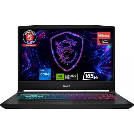 MSI Katana 15 15.6” 165Hz QHD Gaming Laptop: Intel Core i7-13620H, NVIDIA Geforce RTX 4070, 16GB DDR5, 1TB NVMe SSD, Cooler Boost 5, Win 11: Black B13VGK-2000US