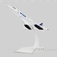 thumbnail image 4 of PRIYAL 1/400 Scale Concorde Airplane Model Prebuilt Diecast Aircraft Miniature Kit Airplane for Air France Metal Model for Adults Collection or Gift, 4 of 7