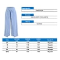 thumbnail image 4 of Pantalón George para Dama, Envolvente con Jareta Azul T EG, 4 of 4