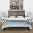thumbnail image 2 of Designart 'Mint Indigo Dawn I' Cottage Duvet Cover Set, 2 of 4