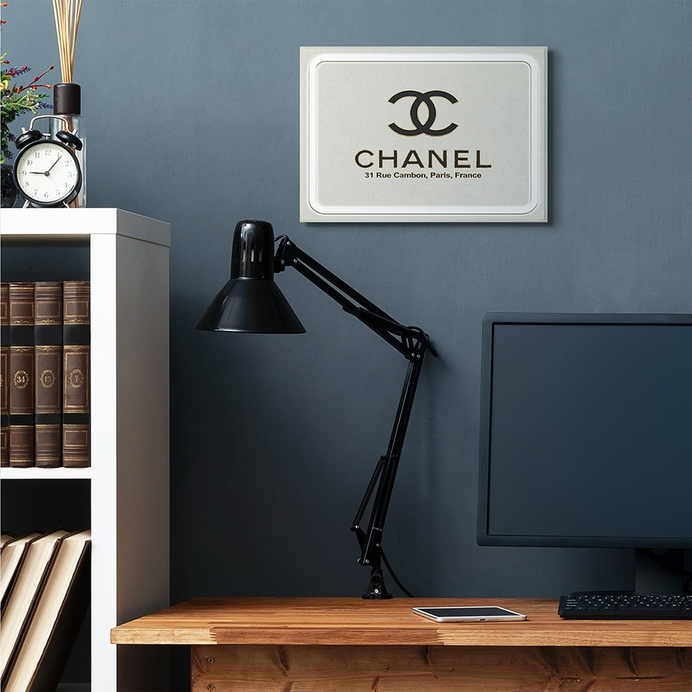Stupell Industries French Glam Fashion Sign Designer Style Brand Wall Plaque by Ziwei Li