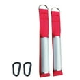 thumbnail image 5 of AMLESO 2 Pieces Gyms Handles Universal Chest Fitness LAT Row Bar Fittings Exercise Equipment Metal for Yoga Strength Trainer Pilates red, 5 of 7
