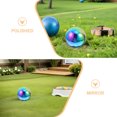thumbnail image 3 of FUTUREORYY Boule de Regard en Acier Inoxydable Colorée avec Fini Poli Miroir pour Jardin Sphère Décorative d'Extérieur, 3 of 8