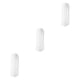 thumbnail image 2 of Yuarrent de gasa para mujer, faldas para cubrirse, traje de baño, vacaciones, verano, playa, abrigo, ropa cómoda, ropa de playa blanca Blanco 3piezas, 2 of 6