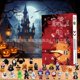 thumbnail image 2 of Disfraces de Halloween 2024 Caja de calendario de adviento con personajes de películas de terror y pesadillas de Halloween Caja de sorpresas con calendario de cuenta regresiva de 24 muñecos, 2 of 5