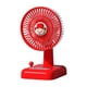 thumbnail image 2 of Mini ventilador de escritorio adorable: ventilador pequeño, portátil y recargable por USB para dormitorios, estudiantes y oficinas, con motor silencioso y diseño compacto., 2 of 6