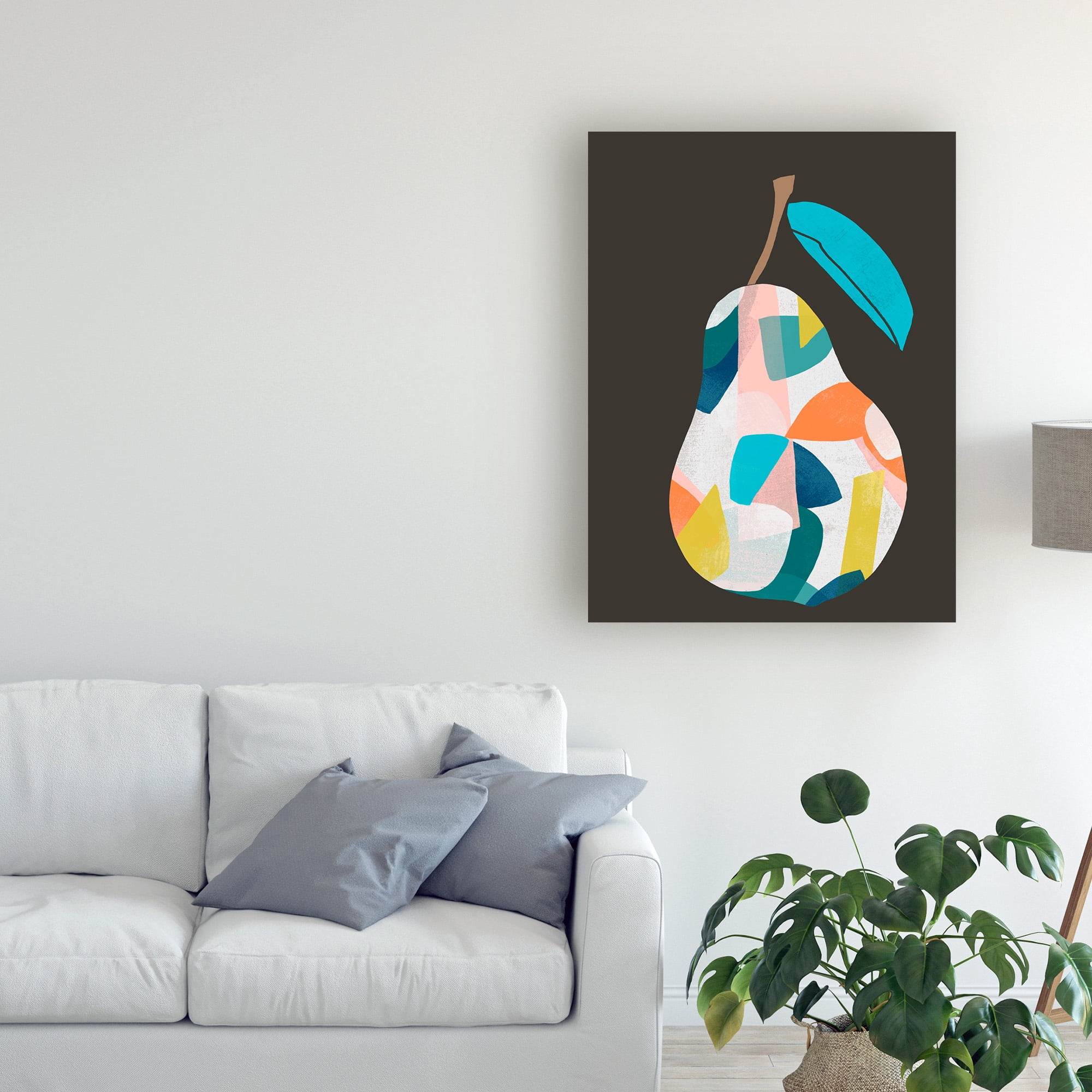 Trademark Fine Art 'Fab Fruit I' Canvas Art by June Erica Vess