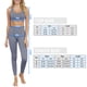 thumbnail image 4 of Traje de yoga para mujer Crop-Top Bra Leggings Ropa de gimnasia Entrenamiento Ropa deportiva Fitness Abanopi Pantalones de sujetador de yoga, 4 of 4