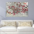 thumbnail image 3 of Empire Art Direct Cherry Blossom I Reverse Printed Tempered Glass with Silver Leaf Wall Art, 32" x 48" x 0.2", Ready to Hang, 3 of 9