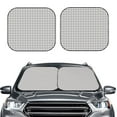 thumbnail image 2 of Vsdgher Airplane Print Car Windshield Sun Shade, Reflective Sunshade Window Sunshade Sun Visor Protector Fit for Cars,Trucks,SUVs-Medium, 2 of 6