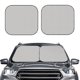thumbnail image 2 of Balery Airplane Parasol para parabrisas de coche de 2 piezas | Parasol plegable para parabrisas delantero de coche para la mayoría de sedanes-Medium, 2 of 6