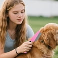 thumbnail image 5 of Stainless Steel Flea Comb for Pet Grooming and Gentle Coat Care on Dogs Cats 10PCS, 5 of 5