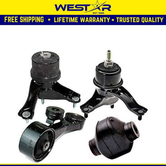 Fits 2009-2016 Toyota Venza 3.5L AUTO Engine Motor & Trans Mount Set 4pcs : A62036HY, A4261, A62058, A4288