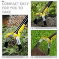 thumbnail image 2 of CYLINDSOME Garden Hand Hoe Gardening Weed Hoe Metal Hoe Portable Small Hoe Planting Hoe for Garden, 2 of 6