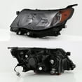 thumbnail image 3 of AKKON - For 2009-13 Subaru Forester Halogen Model Only Halogen Headlights Chrome Housing Smoked Lens Full Set, 3 of 7