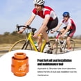 thumbnail image 4 of Soidarity Kit de herramientas de instalación de aleación de aluminio con sello de polvo de horquilla delantera de suspensión de bicicleta ZTTO, Ciclismo Naranja, 4 of 6