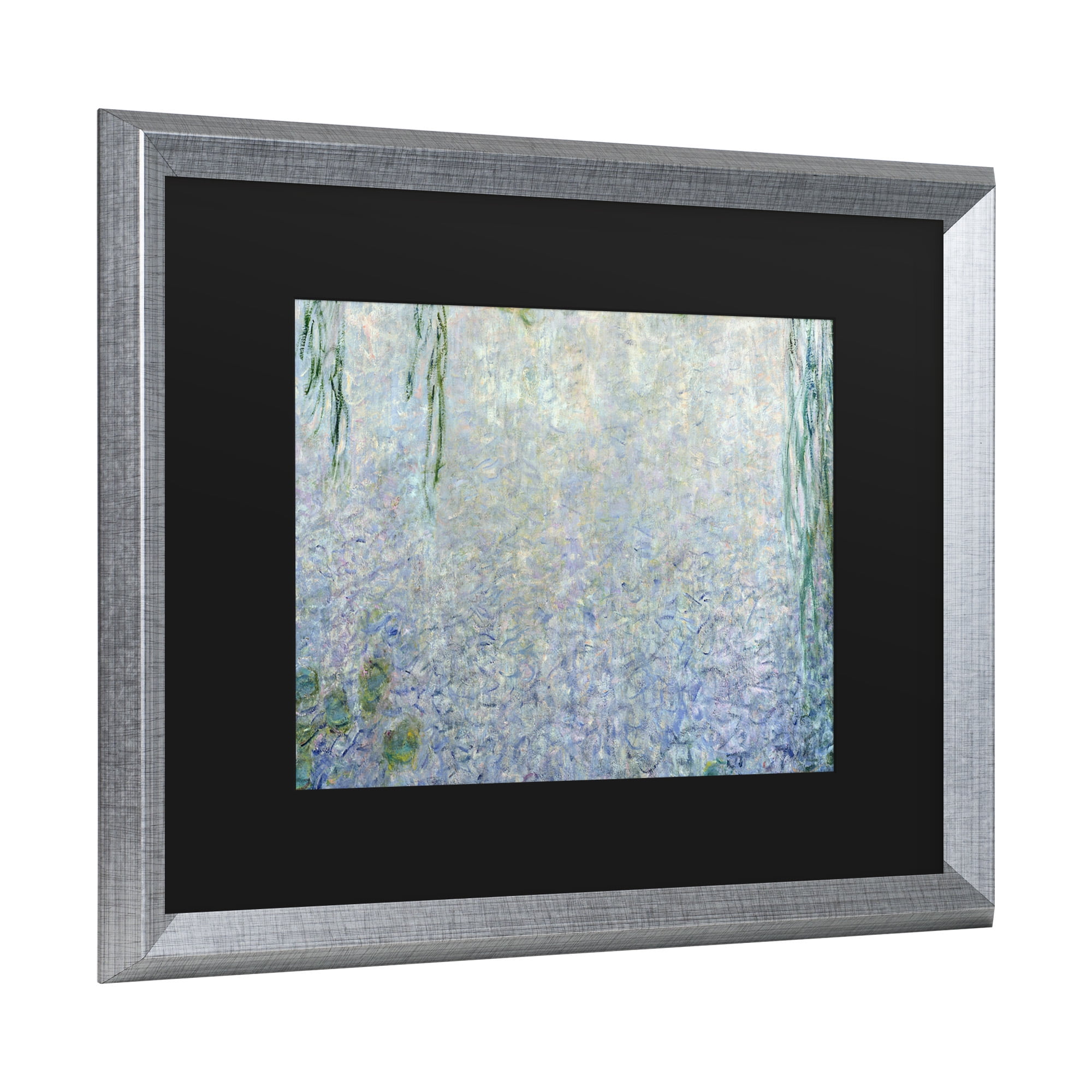 Trademark Fine Art 'Waterlillies Morning II' Canvas Art by Claude Monet
