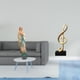 thumbnail image 2 of Estatua de María con notas musicales, figura decorativa de resina, adorno de mesa, centro de mesa., 2 of 8
