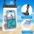 thumbnail image 3 of Funda flotante impermeable para teléfono Jzocon con almacenamiento adicional, 3 of 5
