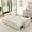 Beige, variant on L Shaped Convertible Sleeper Sofa Bed, 90" Sectional Couch for Living Room, Pull Out Bed, Reversible Chaise with Storage, Removable& Washable Beige Corduroy Covers (Gray)