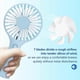 thumbnail image 3 of Portable Electric Handheld Fan (Blue), 3 of 5