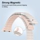 thumbnail image 5 of Correa magnética de silicona Amizee para Apple Watch, color rosa claro, 5 of 7