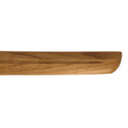 E-BOGU | Heavy Oak Bokken with Groove (45.5) for Strength Training