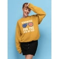 thumbnail image 2 of Stayin' Fly 4Th July Glasses Sweatshirt Women - Women Sweatshirt, 5XL, 2 of 4