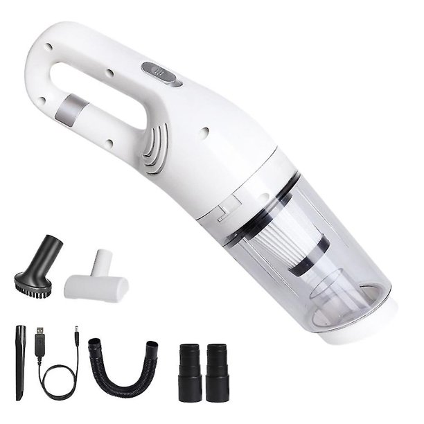 Limpiador de teclado, aspirador inalámbrico para coche, aspirador portátil de mano para el hogar, limpieza con cables