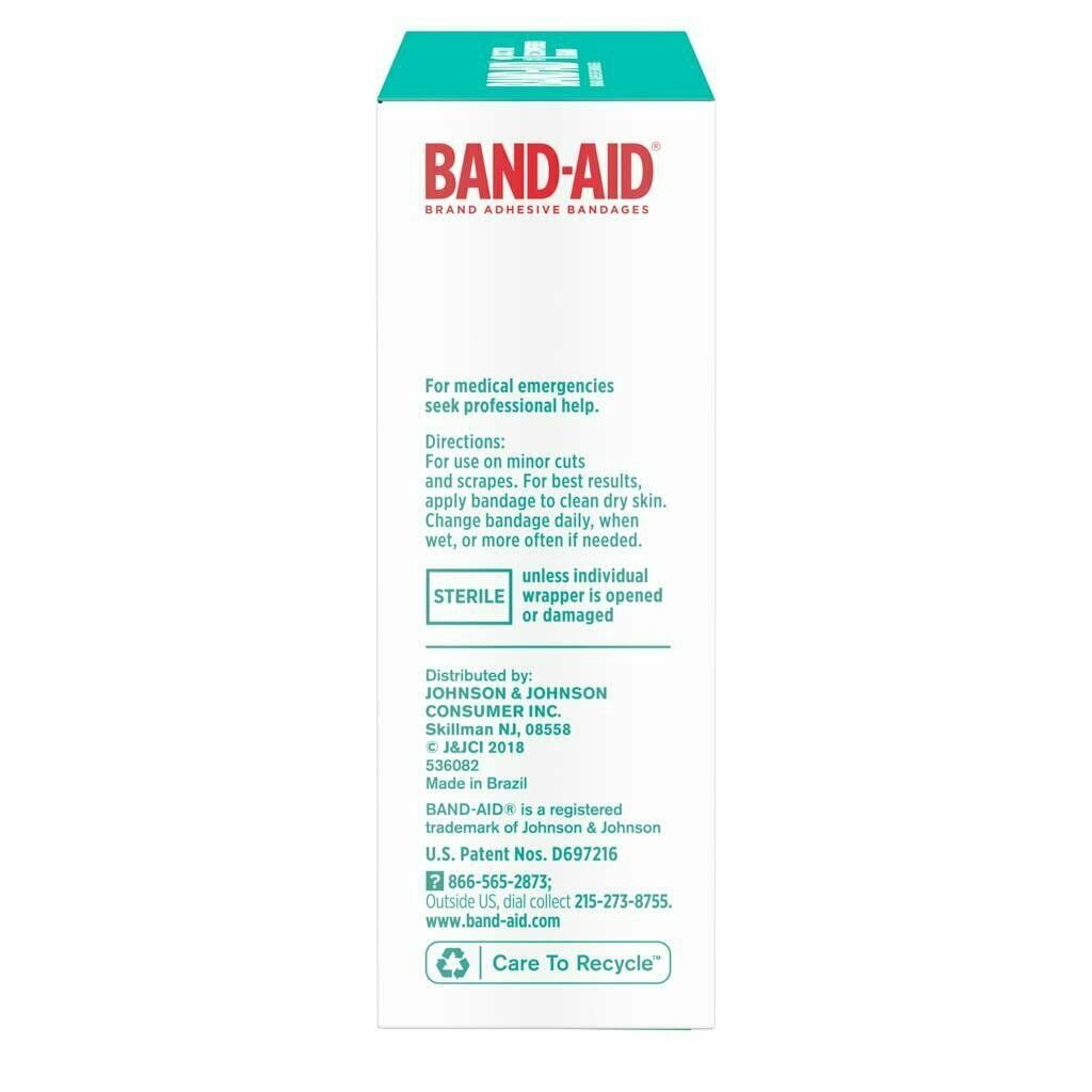 Band-Aid Brand Skin-Flex Adhesive Bandages, Assorted Sizes, 60 ct (Pack of 3)