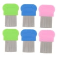 thumbnail image 2 of Flea Comb, Cat Lice Detangle Comb Small Professional Portable Tear Stain Remover  For Salon, 2 of 8