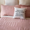 thumbnail image 5 of 3drose, When It Rains, Look for Rainbows When Its Dark, Look for Stars., 16x16 inch Pillow Case, 5 of 5