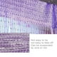 thumbnail image 4 of Toystoory Cortina decorativa para puerta, Panel de pared, ventana con flecos, divisor de habitación para el hogar, pantalla con borla ciega Tratamientos de ventanas morado claro, 4 of 6