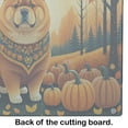 thumbnail image 5 of Carolines Treasures DAC1037LCB 15 x 12 in. Chow Chow Fall Glass Cutting Board - Large, 5 of 5