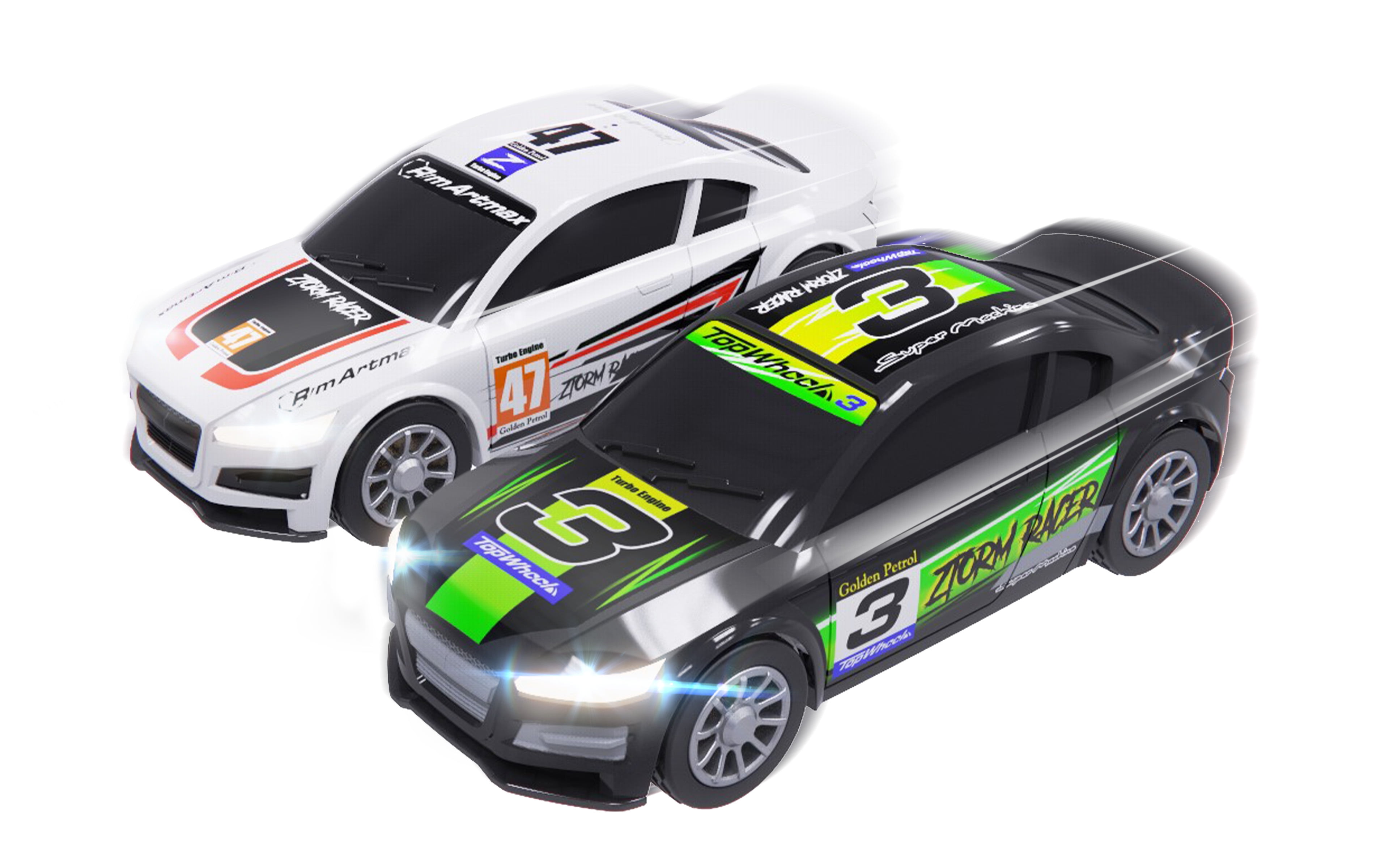 Kid connection car engine and race track set sale