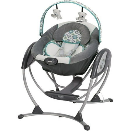 Graco Glider LX Gliding Baby Swing, Affinia (Best Swing For Fussy Baby)