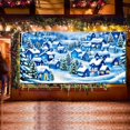 thumbnail image 5 of Bannière de Noël Festive pour Garage de Chevaux de Noël avec Couleurs Vives Design Festif Parfait pour les Amateurs de Voitures Garages à Domicile Matériau Durable Facile à Accrocher, 5 of 5