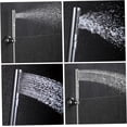 thumbnail image 3 of FENGHand Held and Fixed Shower Wand, 3 Spray Modes High Pressure Shower, 8.7x1.2 Inch Polished Handheld Shower Attachment for Bathroom, Pet Cleaning, Shower Wand-240518, 3 of 7